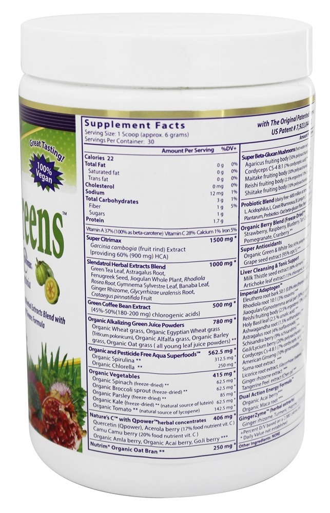 Comprar Verduras de emagrecimento ORAC-Energy - 6.4 oz. Paradise Herbs - Imagem 2