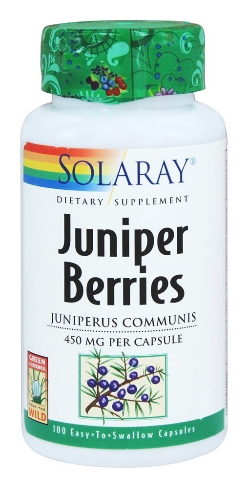 Comprar Bagas de zimbro 450 mg. - Cápsulas 100 Solaray