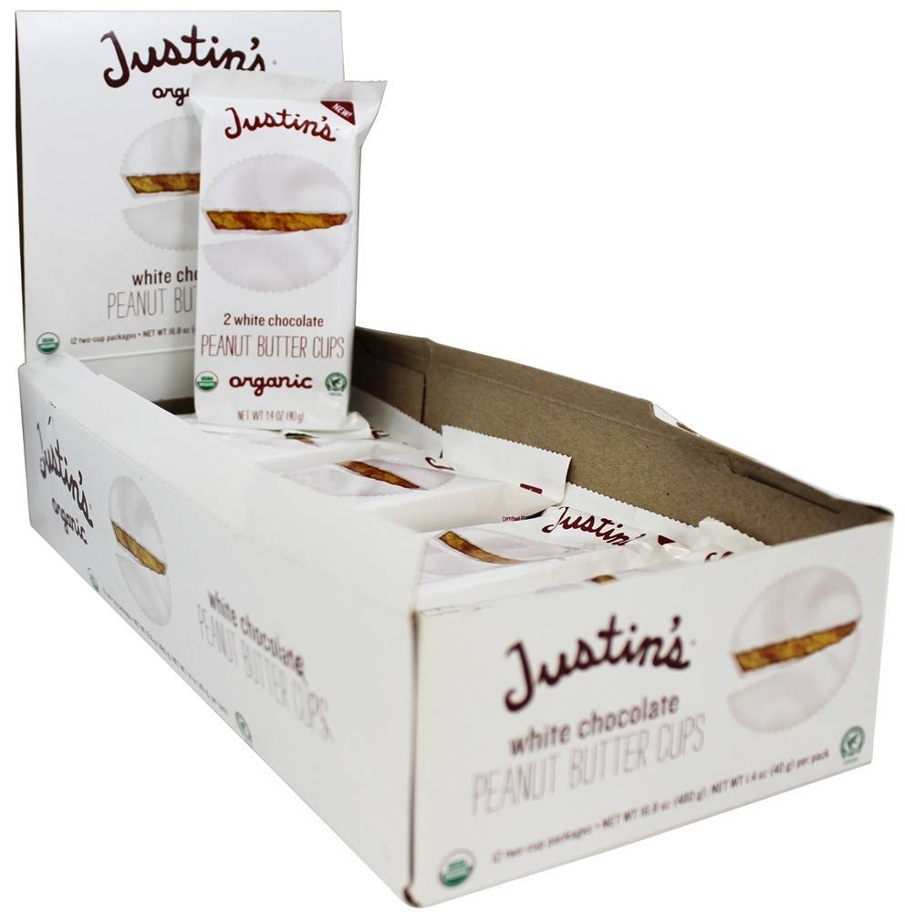 Comprar Manteiga De Amendoim Copos De Chocolate Branco - 1.4 oz. Justin's Nut Butter - Imagem 4