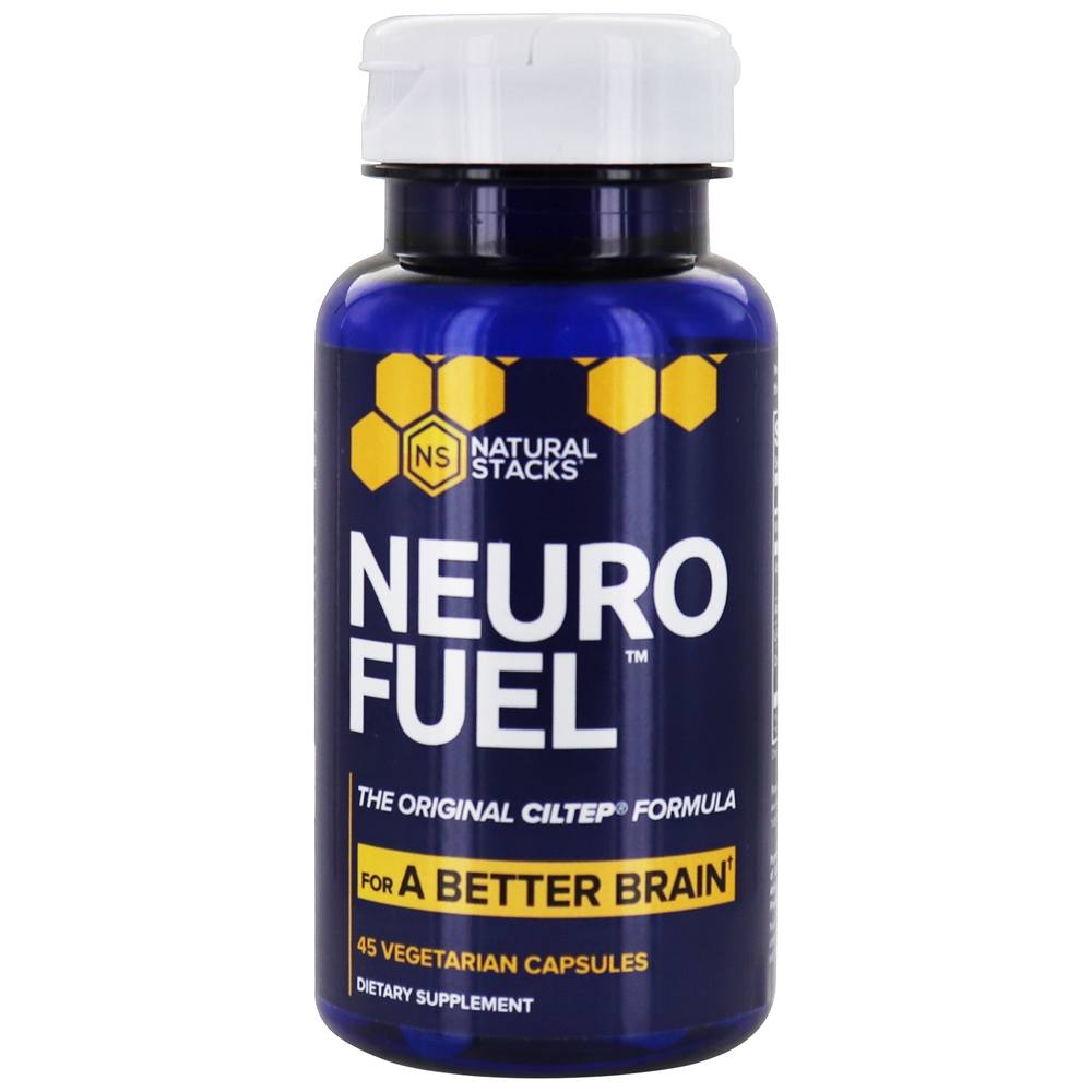 Comprar Neuro Combustível para um cérebro melhor - 45 Cápsulas vegetarianas (anteriormente fórmula CILTEP) Natural Stacks