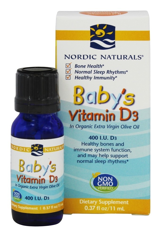 Comprar Vitamina D3 Para Bebês 400 UI - 0.37 fl. oz. Nordic Naturals