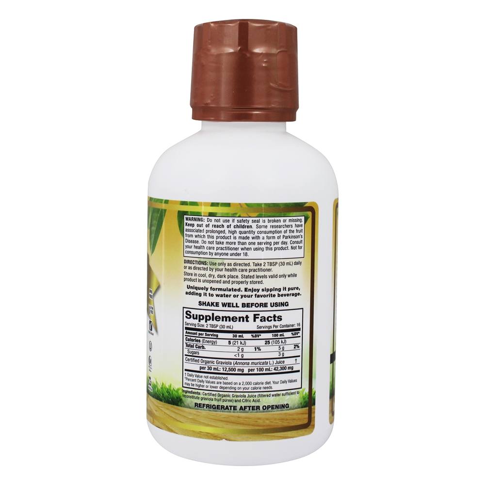 Comprar Suco de Ouro Graviola Orgânico Certificado - 16 fl. oz. Dynamic Health - Imagem 2
