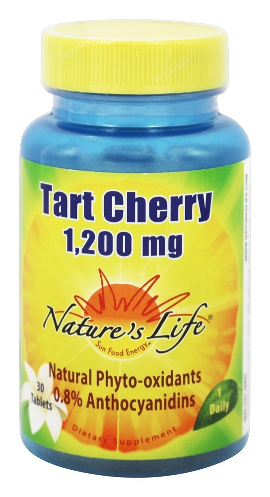 Comprar Cereja Ginja 1200 mg. - 30 Tablets Nature's Life