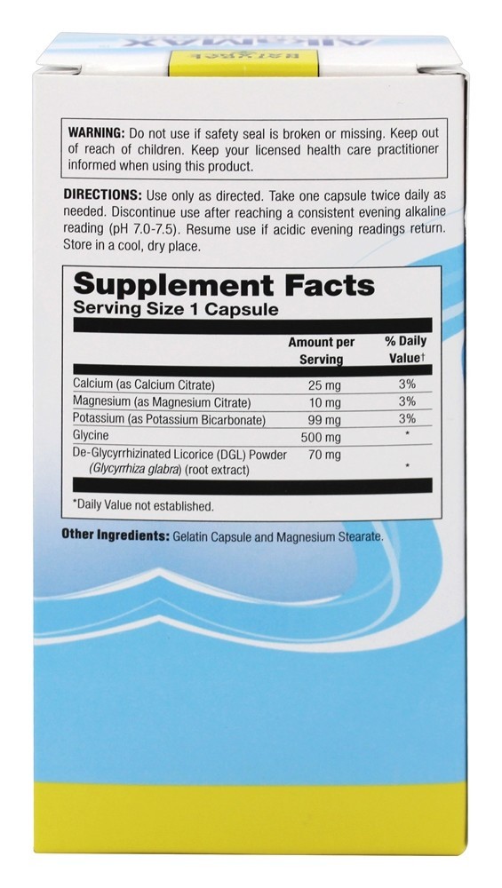 Comprar AlkaMax Booster Alcalino - Cápsulas 90 Natural Balance - Imagem 2