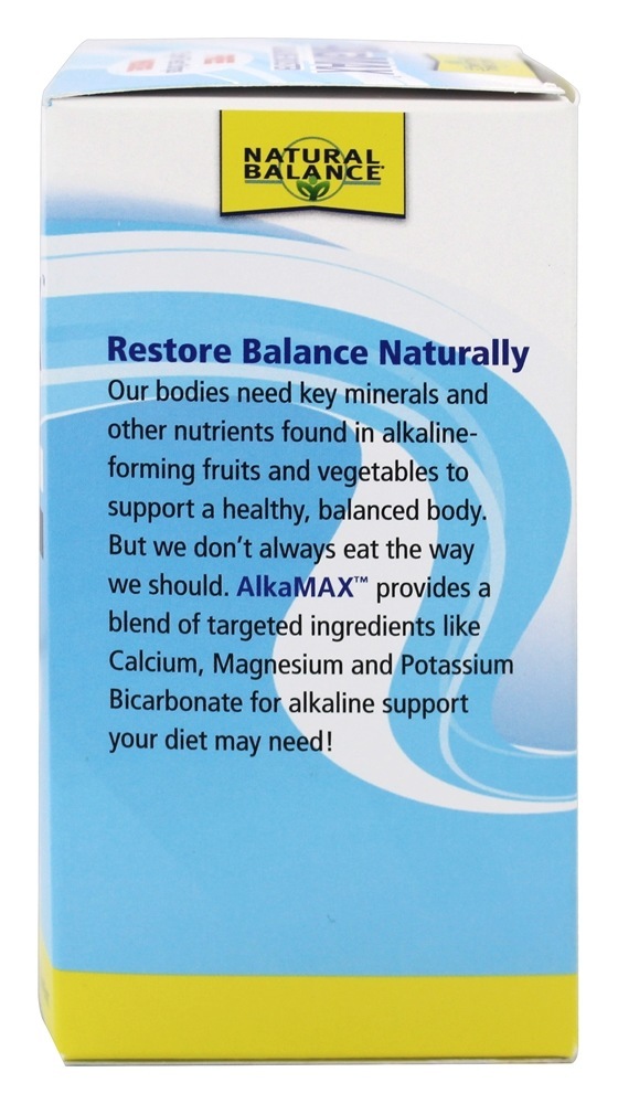 Comprar AlkaMax Booster Alcalino - Cápsulas 90 Natural Balance - Imagem 3