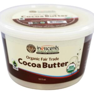 Comprar Manteiga De Cacau Com Comércio Justo Orgânico - 16 oz. Inesscents Aromatic Botanicals
