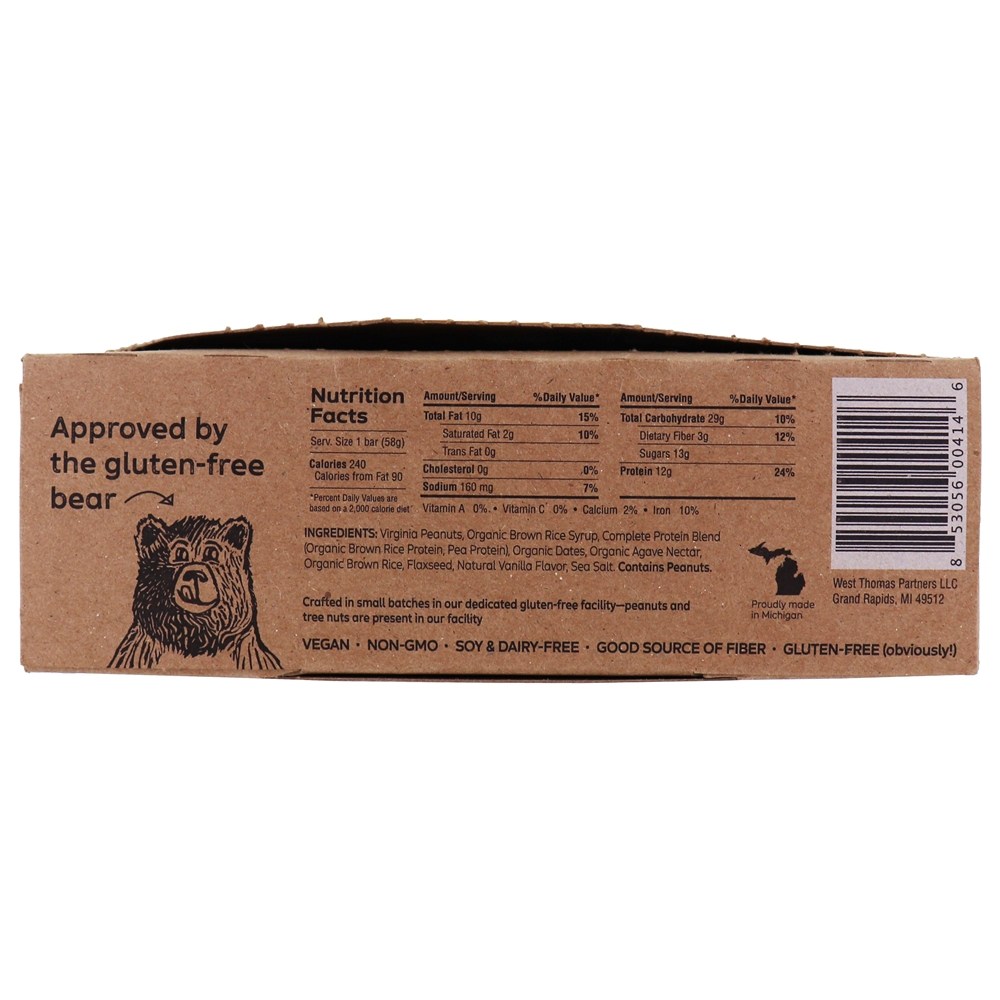 Comprar A manteiga de amendoim da caixa de barras sem glúten - 12 Barras The GFB - Imagem 2