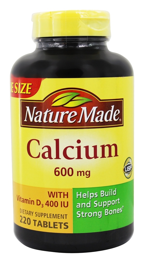 Comprar Cálcio 600 mg. - 220 Tablets Nature Made