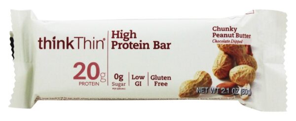 Comprar thinkthin Proteína Barras Caixa Chunky Amendoim Manteiga - 10 Barras Think Products - Imagem 4