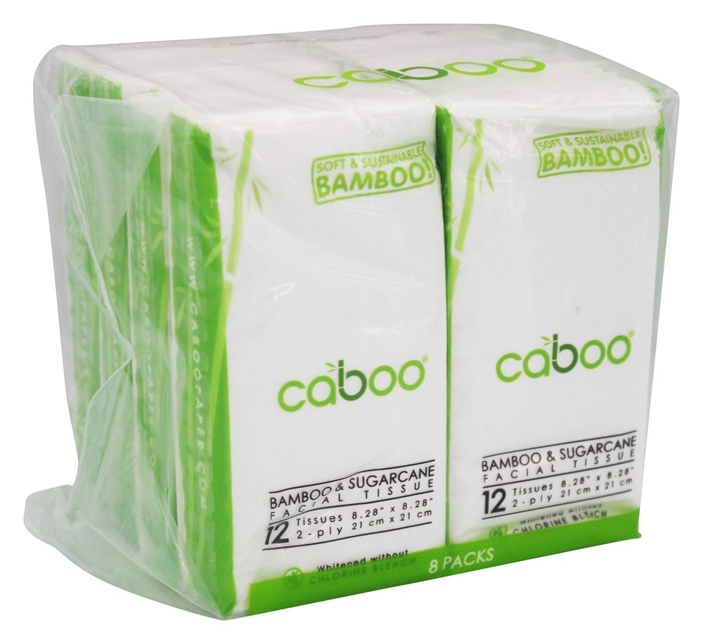 Comprar Bambu e Cana Facial Tecido - 8 Pacote (s) Caboo