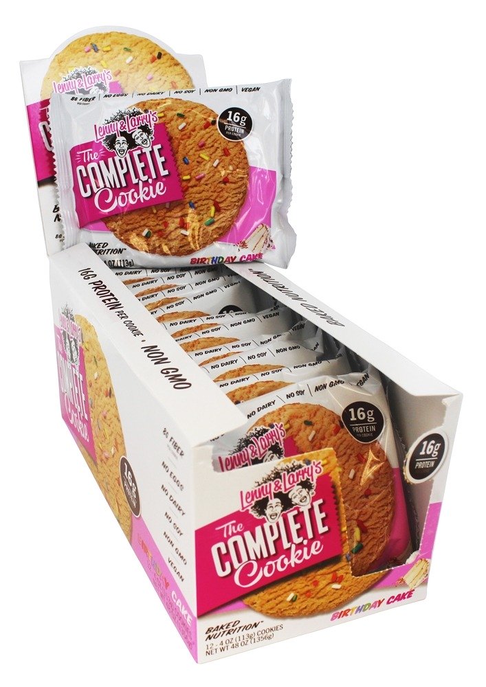 Comprar O bolo de aniversário de caixa de biscoito completo - 12 Cookies Lenny & Larry's