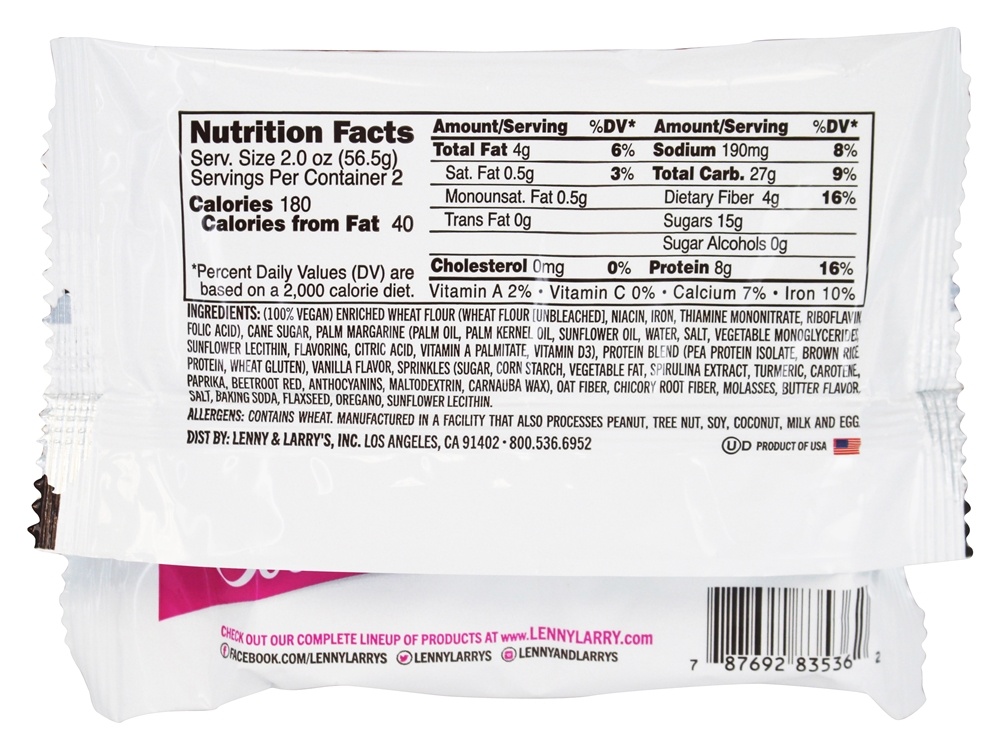 Comprar O bolo de aniversário de caixa de biscoito completo - 12 Cookies Lenny & Larry's - Imagem 4