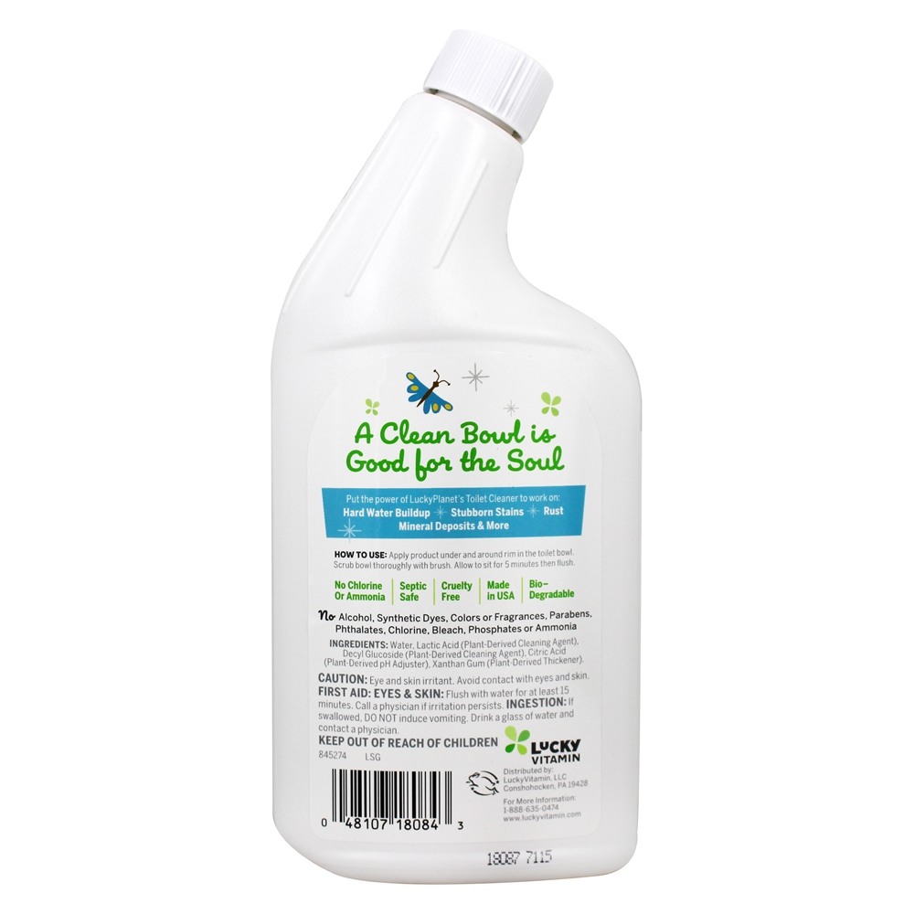 Comprar Limpador de vaso sanitário à base de plantas sem perfume - 24 fl. oz. LuckyPlanet - Imagem 2