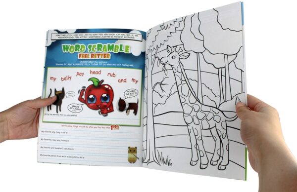 Comprar Livro de Atividades do LuckyKids LuckyVitamin Gear - Imagem 4