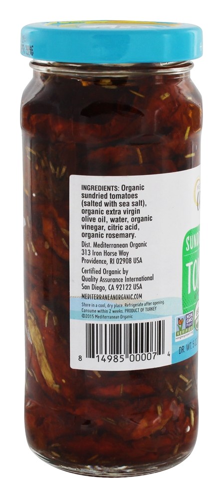 Comprar Tomates Sundried em azeite - 8.3 oz. Mediterranean Organic - Imagem 3