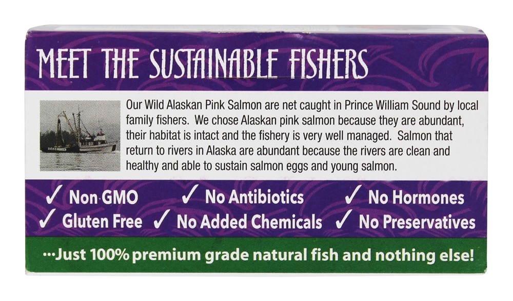 Comprar Salmão Rosa de Alasca Selvagem Premium - 6 oz. Henry & Lisa's Natural Seafood - Imagem 3