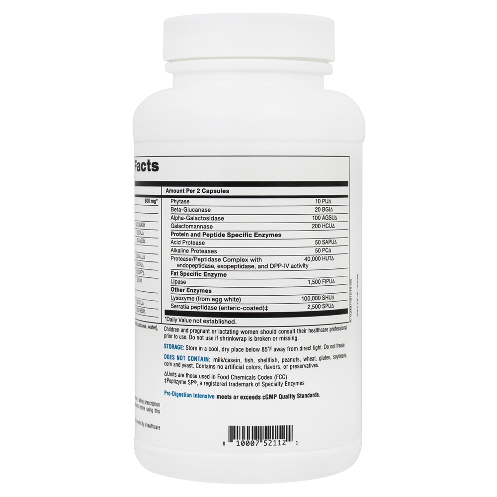 Comprar Suplemento Compreensivo Intensivo à Enzima Pró-Digestão - Cápsulas vegetarianas 120 Seeking Health - Imagem 3