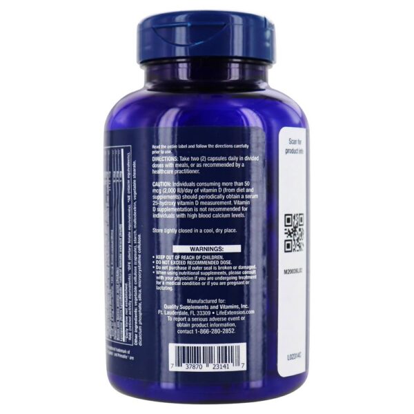 Comprar Cápsulas duas por dia Suplemento Multivitamínico e Mineral de Alta Potência - Cápsulas 120 Life Extension - Imagem 4