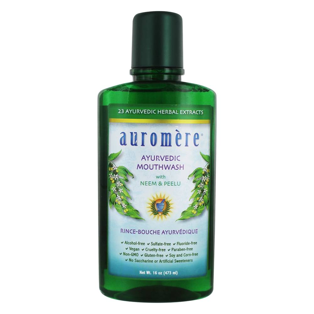 Comprar Enxaguatório bucal ayurvédico com Neem & Peelu - 16 fl. oz. Auromere
