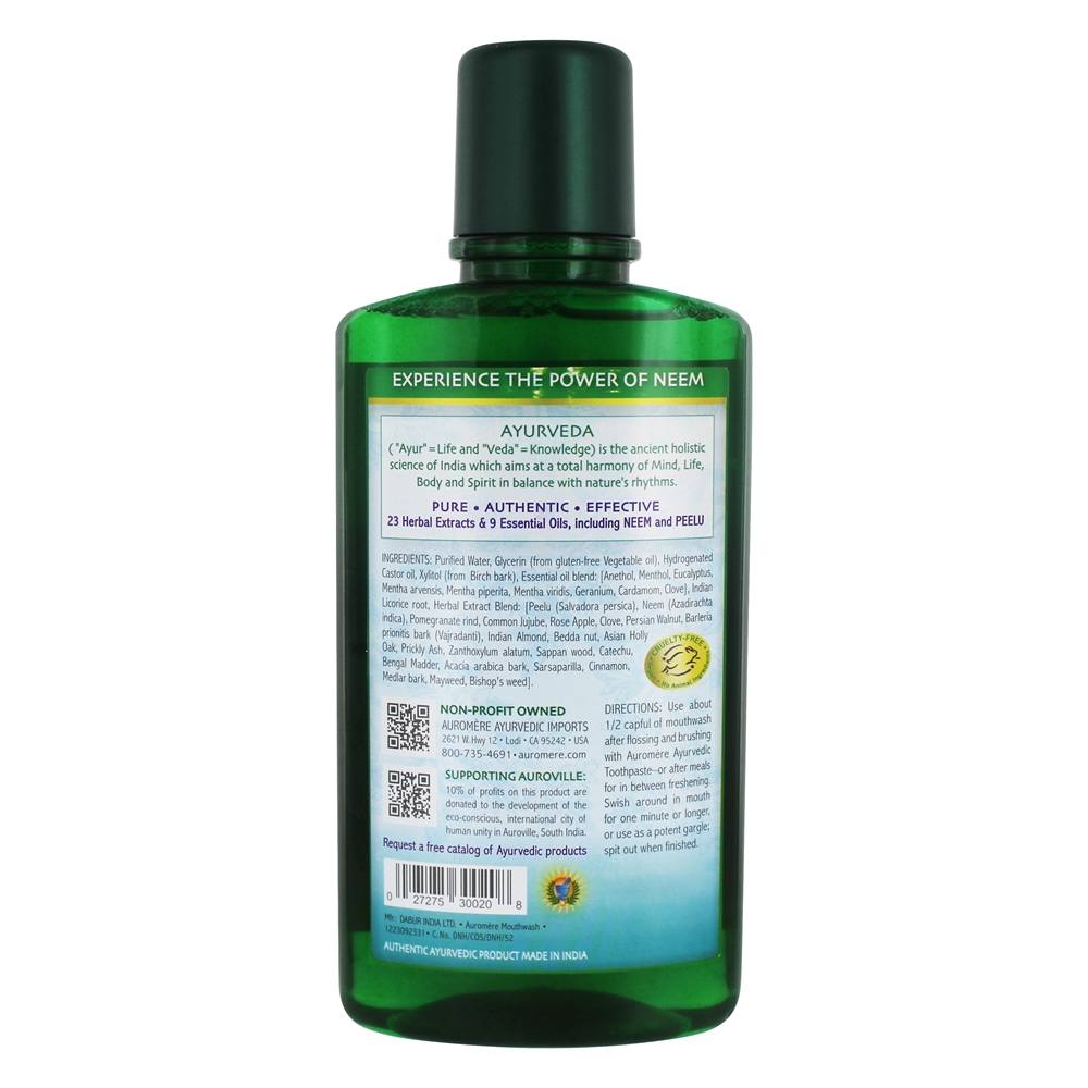 Comprar Enxaguatório bucal ayurvédico com Neem & Peelu - 16 fl. oz. Auromere - Imagem 2