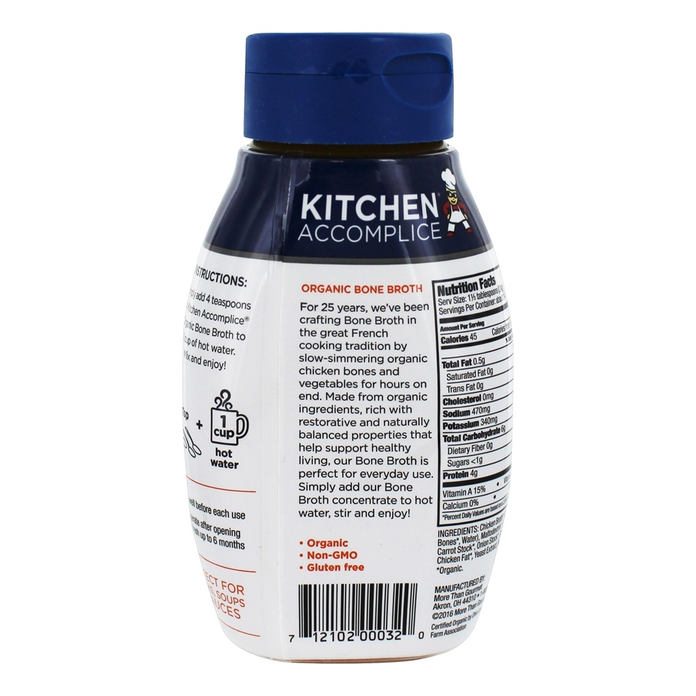 Comprar Caldo de Osso Orgânico Concentrado de Frango - 12 oz. Kitchen Accomplice - Imagem 3