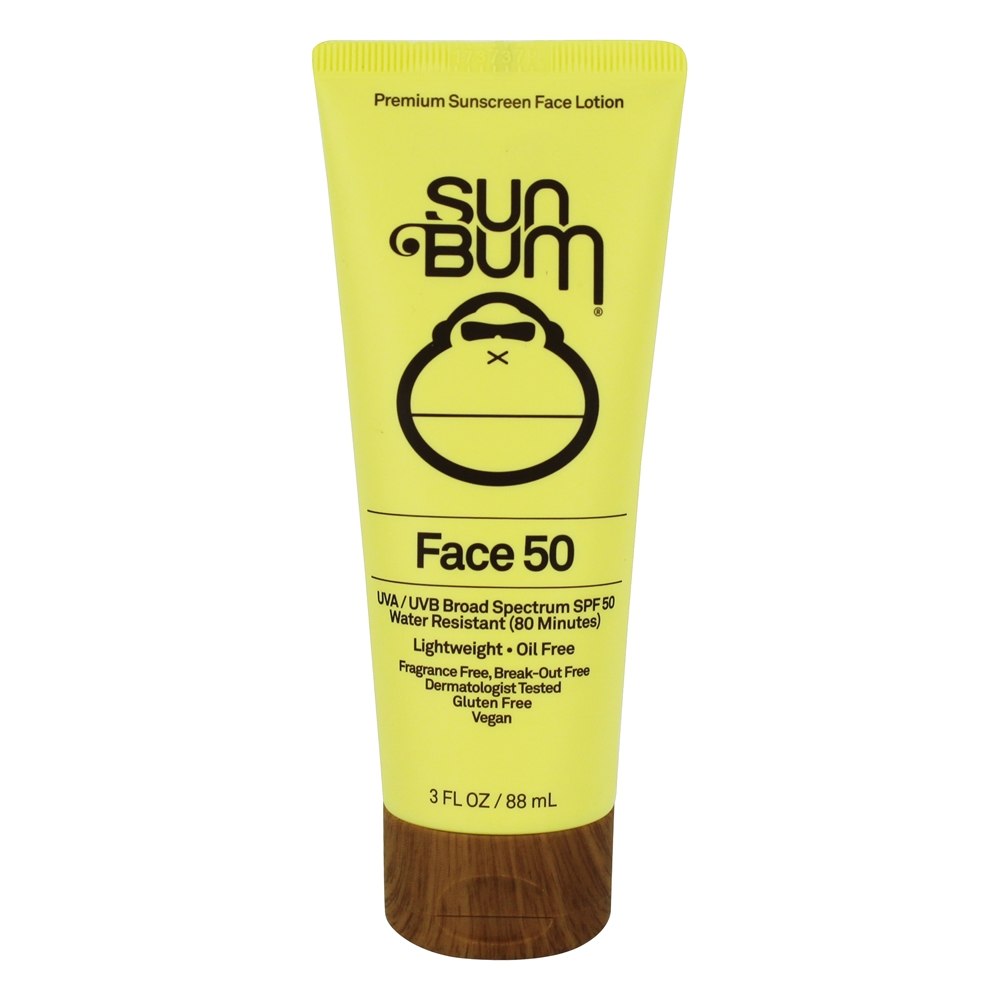 Comprar Prêmio Protetor solar Face Loção Amplo Spectrum Fragrância Livre 50 SPF - 3 fl. oz. Sun Bum