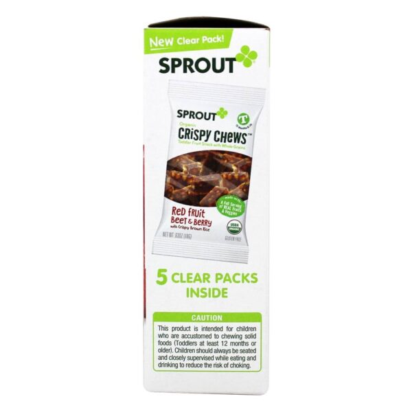 Comprar Beterraba crocante orgânica e beterraba com arroz integral crocante - 5 Pacotes (s) Sprout - Imagem 4