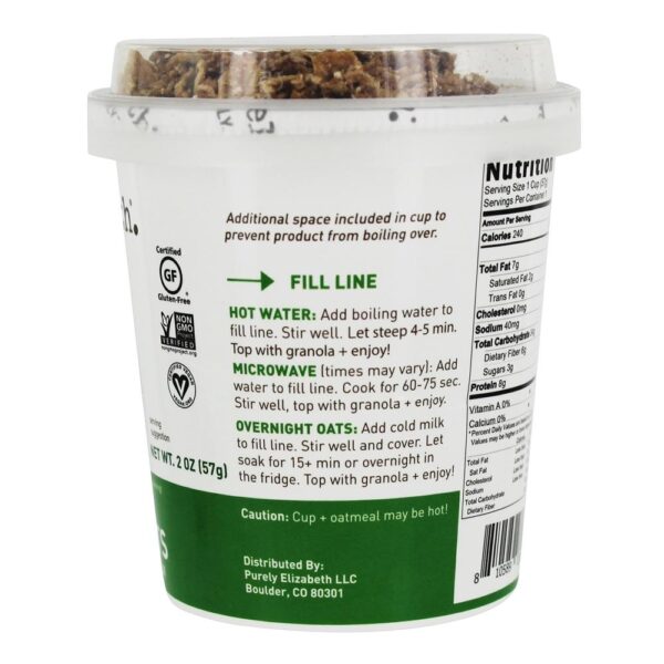 Comprar Sem glúten Aveia Superfood Maçã Cinnamon Pecan - 2 oz. Purely Elizabeth - Imagem 4