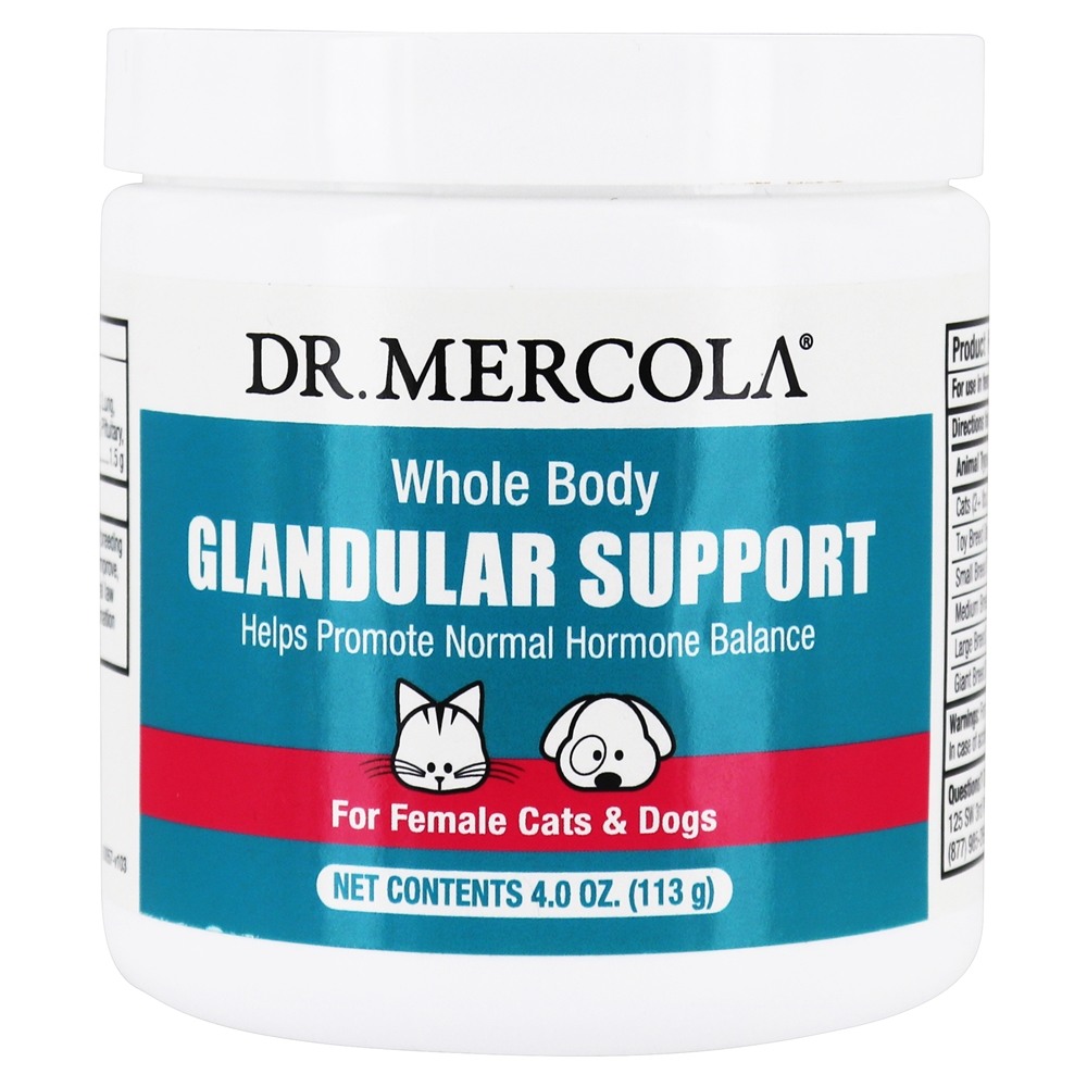 Comprar Suporte glandular para corpo inteiro para cães e gatos fêmeas - 4 oz. Dr. Mercola