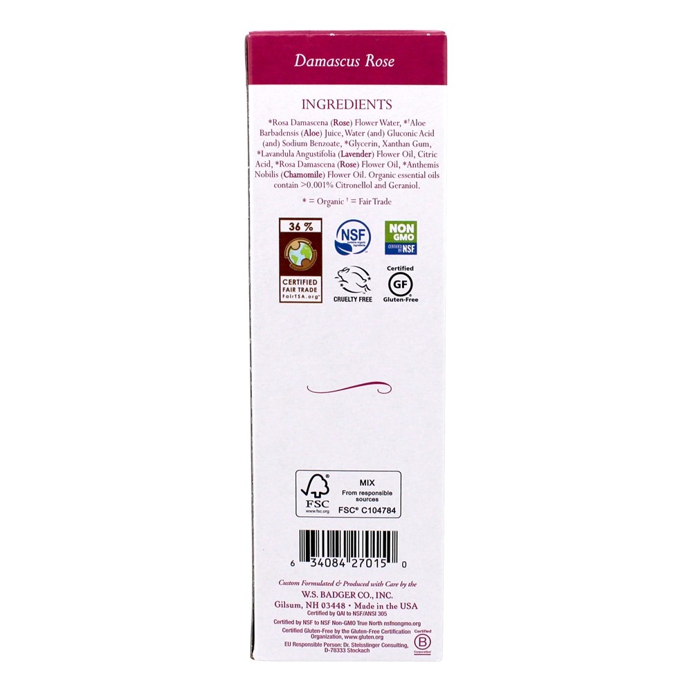 Comprar Balanceamento Facial Névoa Damasco Rosa - 4 fl. oz. Badger - Imagem 3