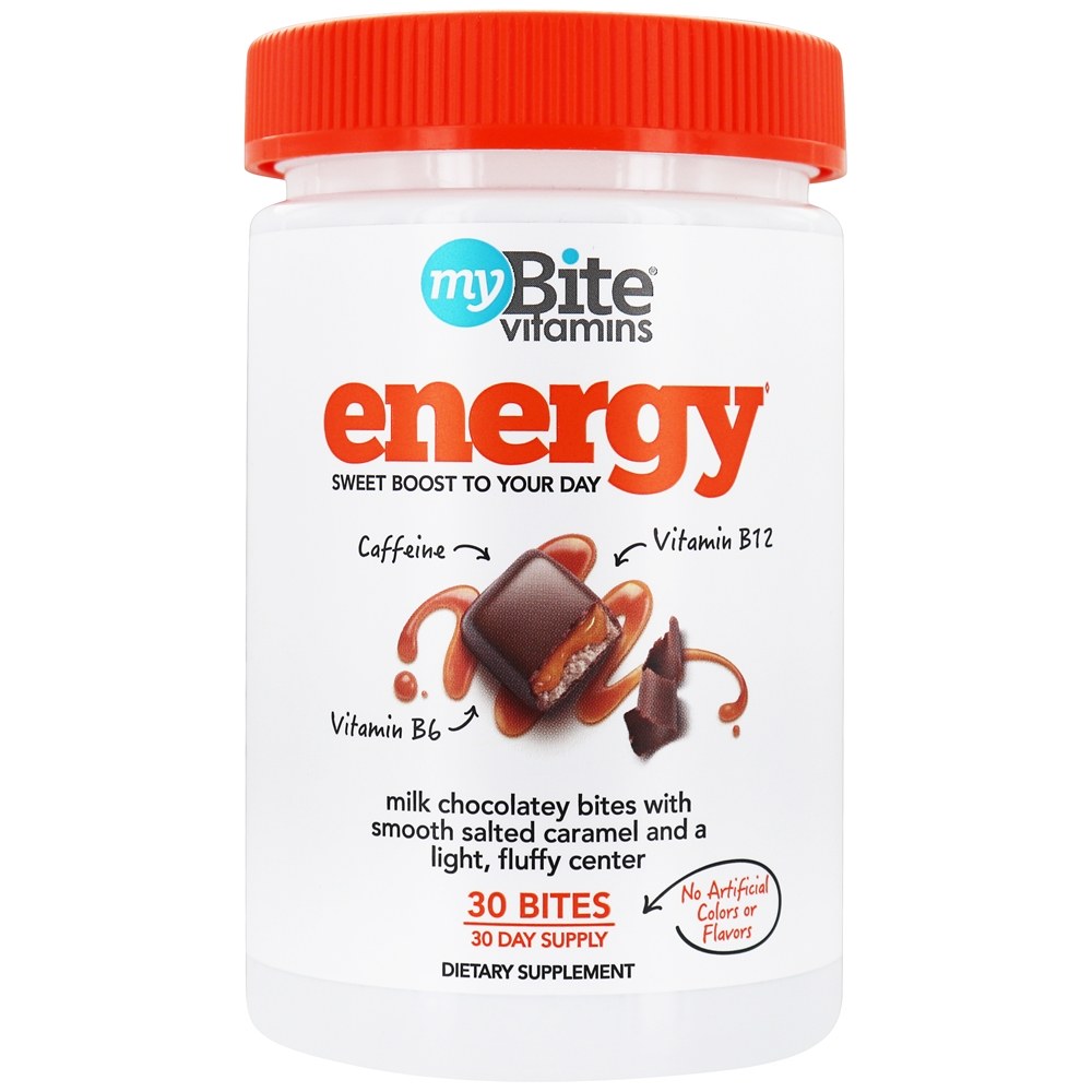 Comprar Aumento energético do leite com chocolate - 30 Mordidas MyBite Vitamins