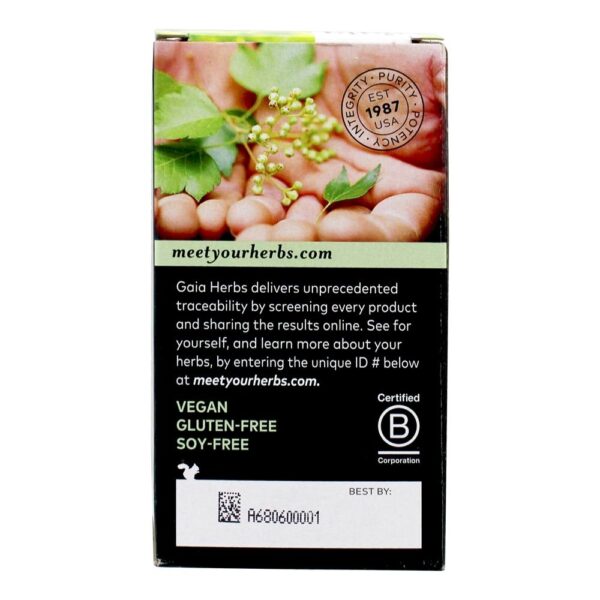 Comprar Bacopa Cérebro & Suporte Cognitivo 350 mg . - 60 Tampas veganas Gaia Herbs - Imagem 4