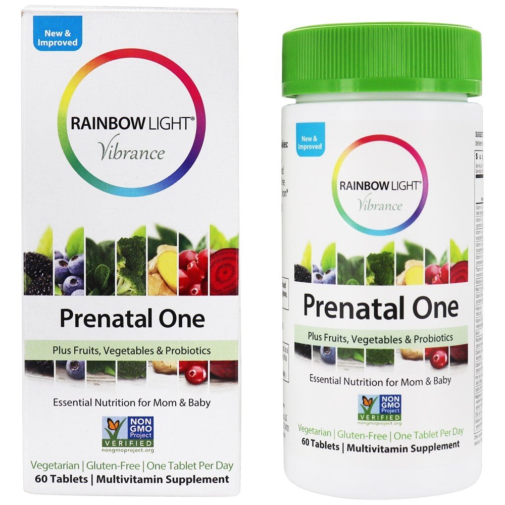 Comprar Vibrance Prenatal One Multivitamin - 60 Tablets Rainbow Light