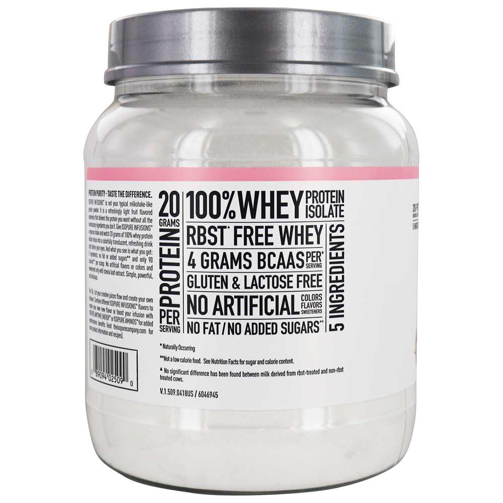 Comprar Isopure Infusions Protein Powder Punch Tropical - 14.1 oz. Nature's Best - Imagem 3