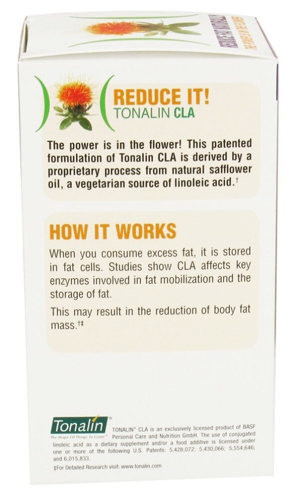 Comprar Tonalin CLA 1200 mg. - 90 Softgels Natrol - Imagem 4