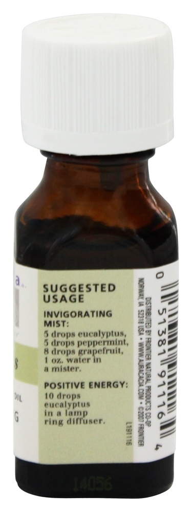 Comprar Óleo essencial eucalipto emocionante - 0.5 fl. oz. Aura Cacia - Imagem 2