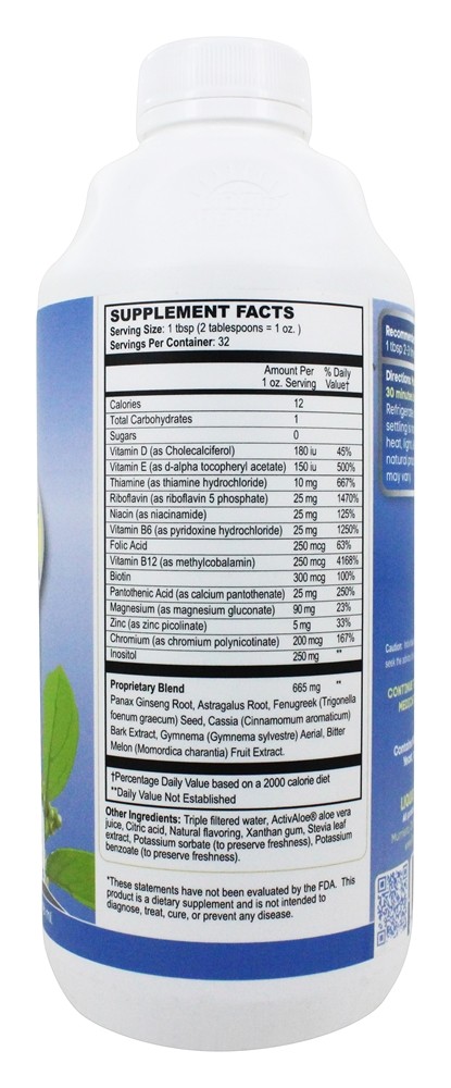 Comprar Glucose Balance - 32 fl. oz. Liquid Health - Imagem 2