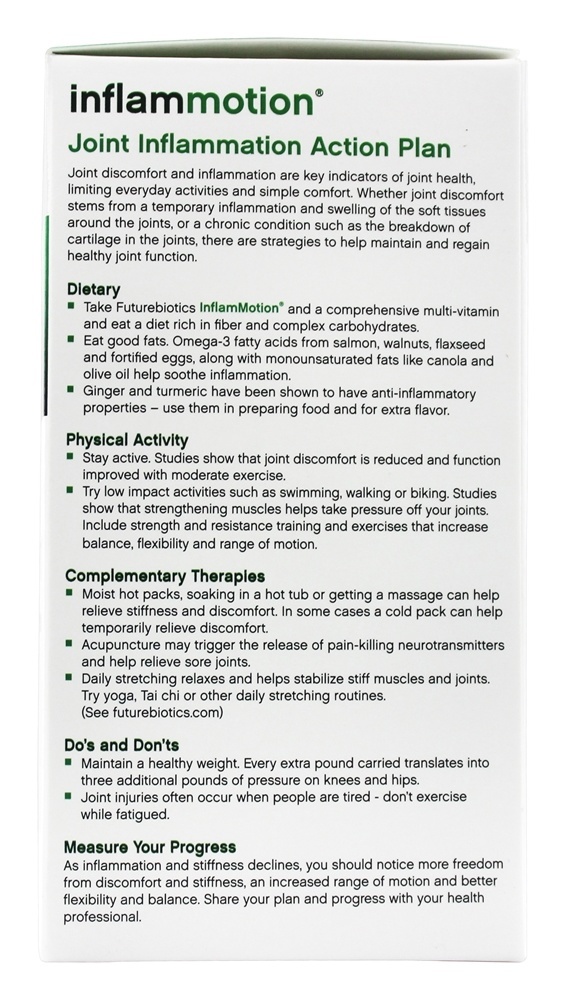 Comprar Inflammotion Complexo Para a Inflamação Articular - Cápsulas 60 Futurebiotics - Imagem 4