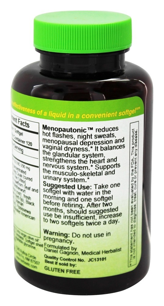 Comprar Sem Álcool Menopautônico - 120 Softgels Herbs Etc - Imagem 3