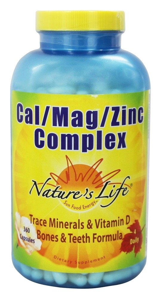 Comprar Cal Cavaquear Zinco Complexo - Cápsulas 360 Nature's Life