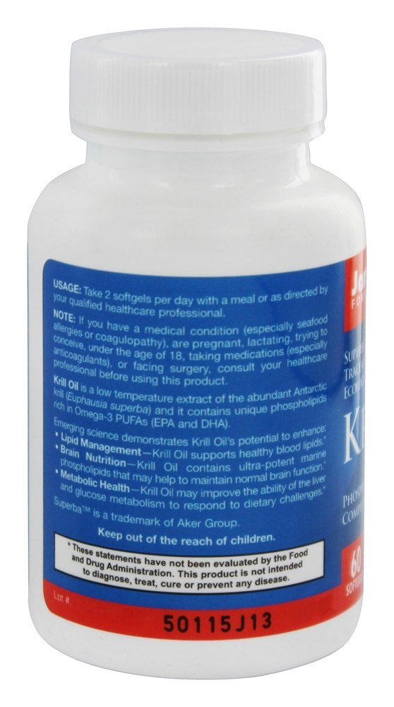 Comprar PhosphOmega Krill Oil - 60 Softgels Jarrow Formulas - Imagem 3