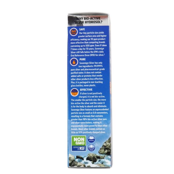 Comprar Vertical prata bioativo Vertical Spray 10 Ppm - 2 fl. oz. Sovereign Silver - Imagem 5