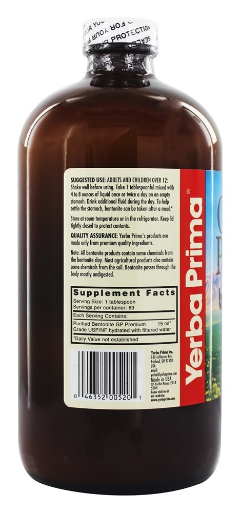 Comprar Bentonita de Great Plains Detox - 32 oz. Yerba Prima - Imagem 2