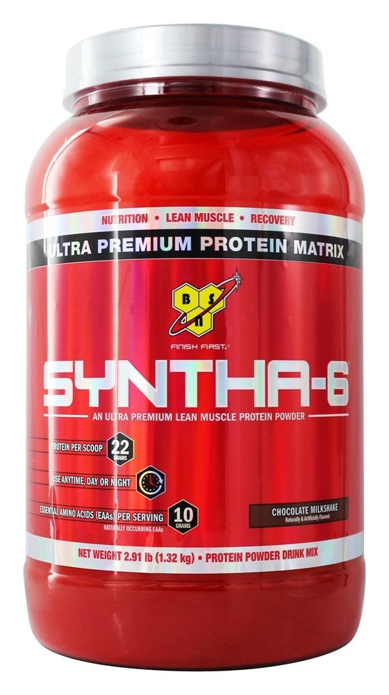 Comprar Syntha-6 Proteína em Pó de Liberação Constante Sabor Milkshake de Chocolate - 2.91 lbs. BSN