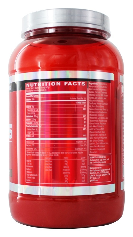 Comprar Syntha-6 Proteína em Pó de Liberação Constante Sabor Milkshake de Chocolate - 2.91 lbs. BSN - Imagem 2