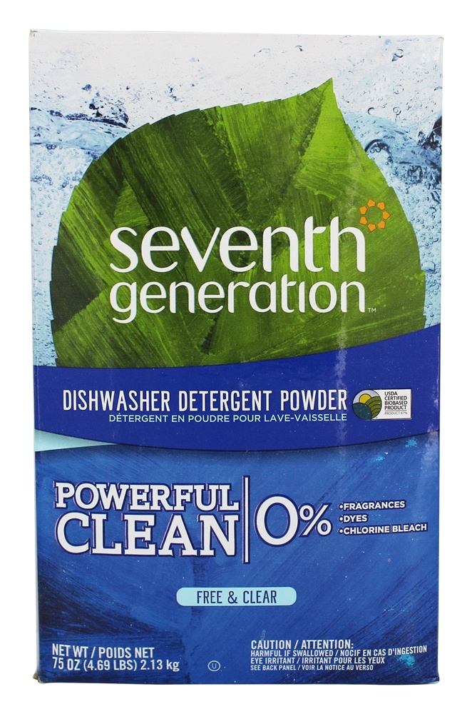 Comprar Máquina de lavar loiça automática sem pó e transparente - 75 oz. Seventh Generation