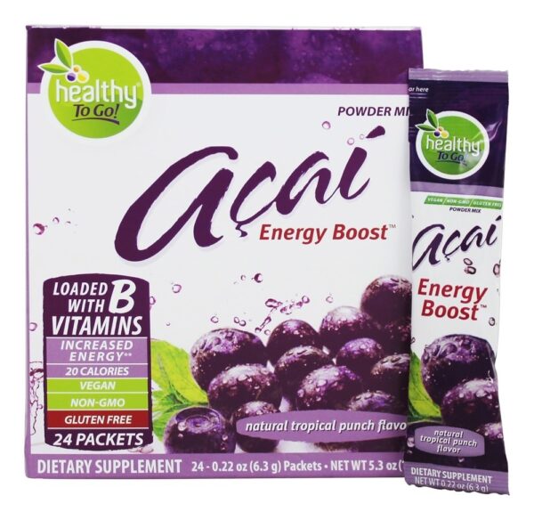Comprar Saudável Para Ir Acai Natural Energia Impulsionar Tropical Soco - 24 Pacotes (s) To Go Brands - Imagem 5