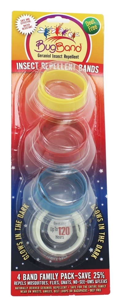 Comprar Pacote De Família De Banda De Repelente Livre Deet Deet - 4 Pacote (s) Bug Band