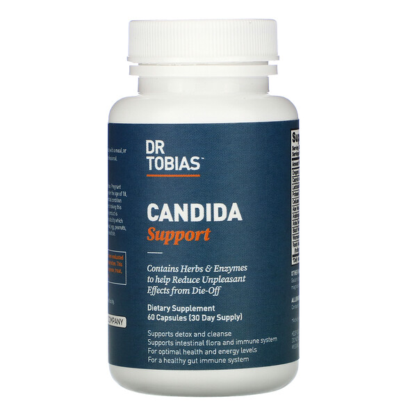 Comprar Dr. Tobias, Candida Support, 60 Capsules