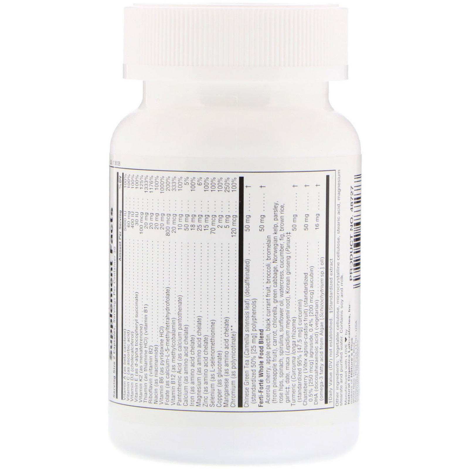 Comprar Nature's Plus, ProCreation, Female Fertility Support, 60 Vegetarian Capsules - Imagem 2